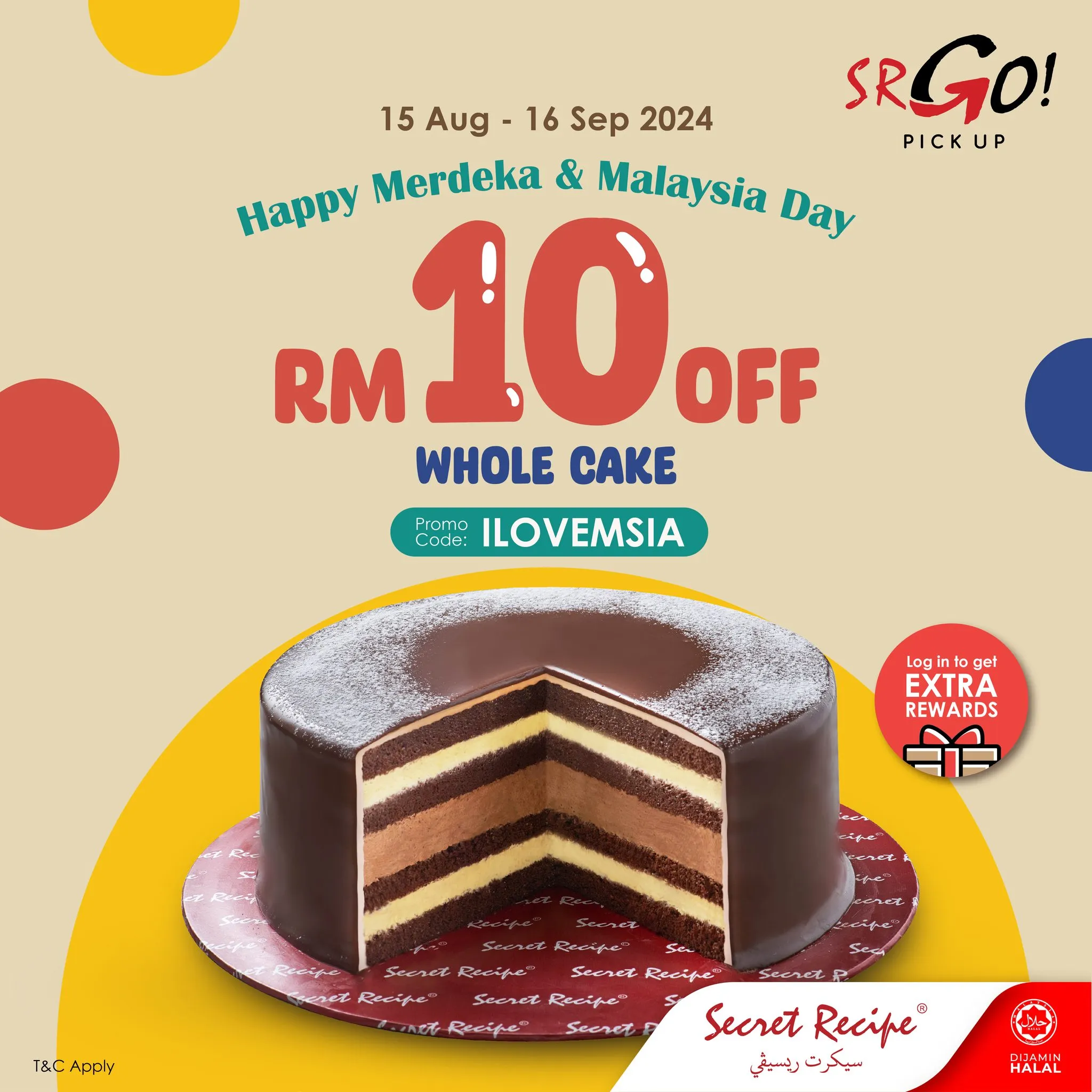 Promosi Merdeka Secret Recipe